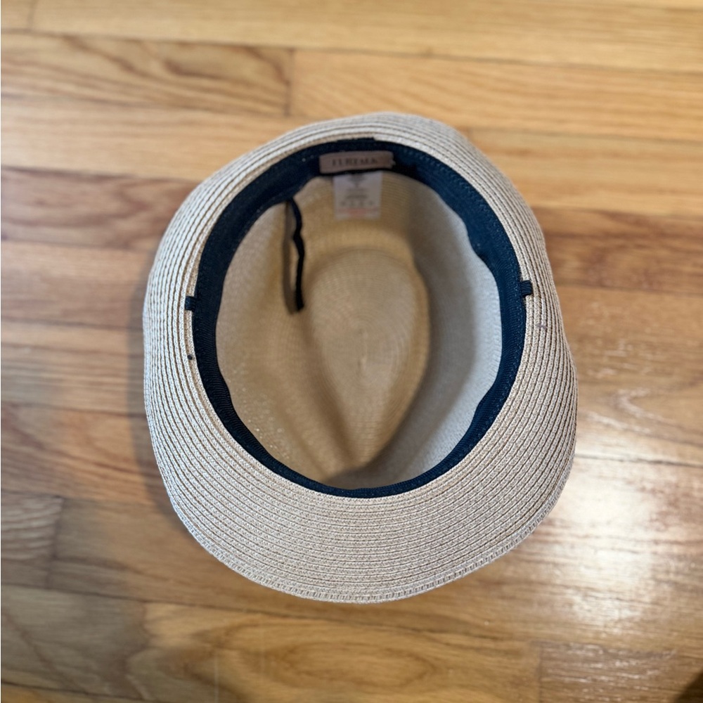 Stylish Tan Fedora Hat with Black Band - Picture 4 of 4